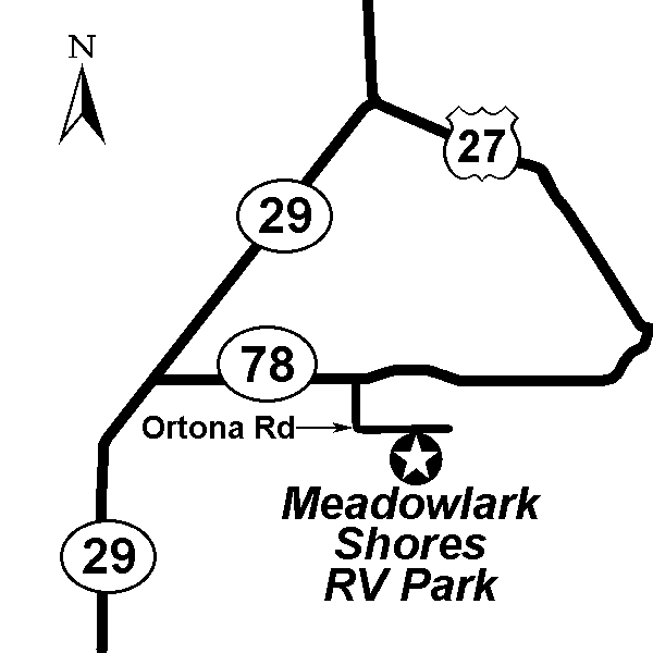 Meadowlark Shores RV Park Passport America Camping & RV Club