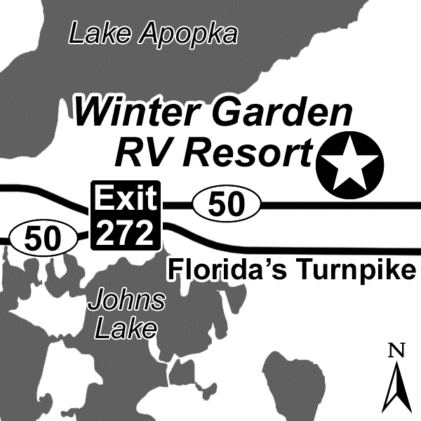 Winter Garden RV Resort, An Encore Resort Passport America Camping & RV Club