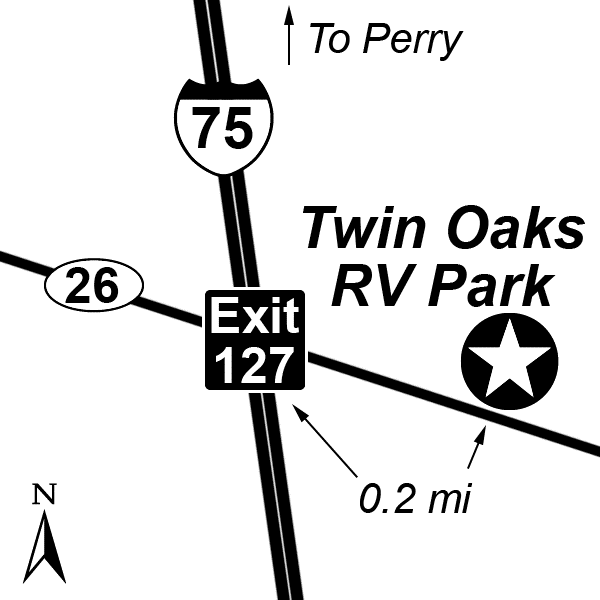 Twin Oaks RV Park Passport America Camping & RV Club