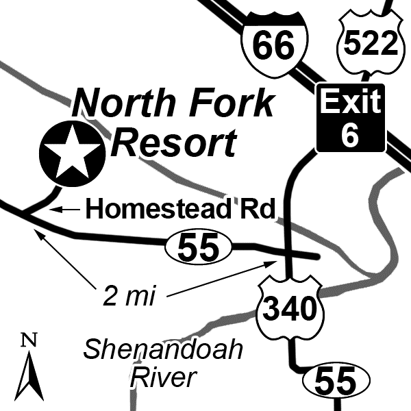 North Fork Resort Passport America Camping & RV Club