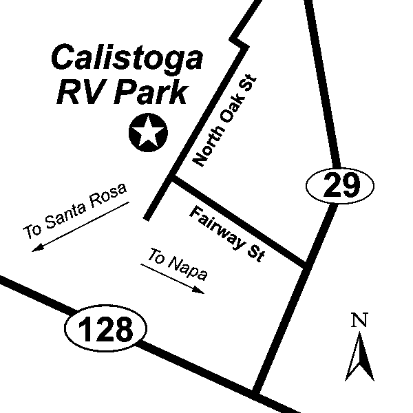 Calistoga RV Park And Napa County Fair Passport America Camping & RV Club