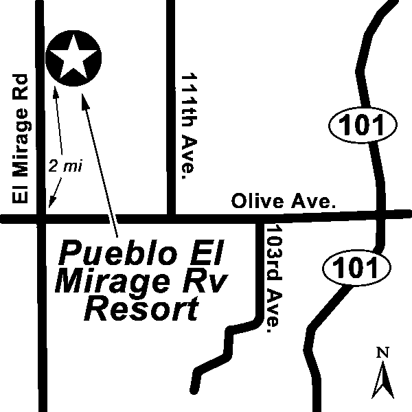 Pueblo El Mirage RV Resort Passport America Camping & RV Club