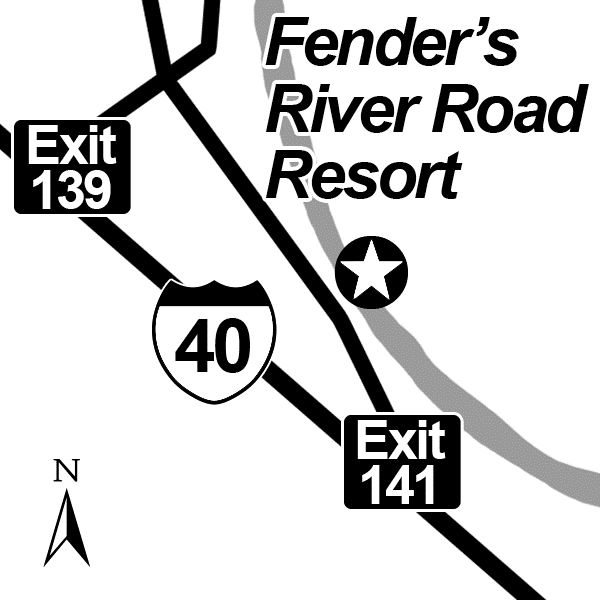 Fender's River Road Resort Passport America Camping & RV Club