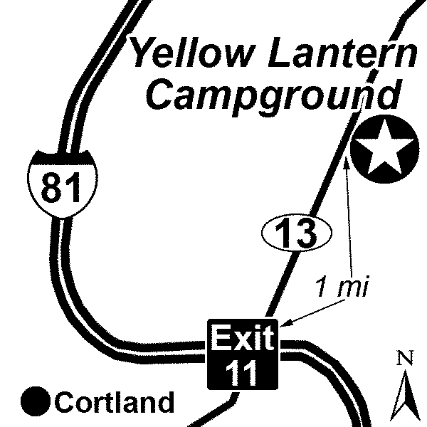 Yellow Lantern Kampground Passport America Camping & RV Club