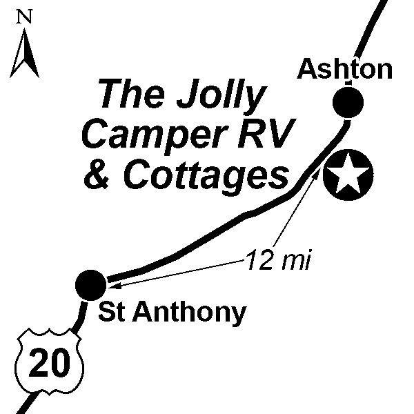 The Jolley Camper RV and Cottages Passport America Camping & RV Club