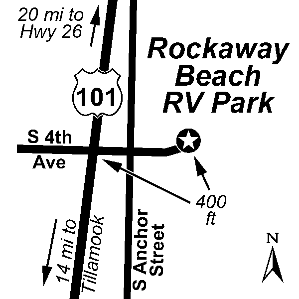 Rockaway Beach RV Park Passport America Camping & RV Club