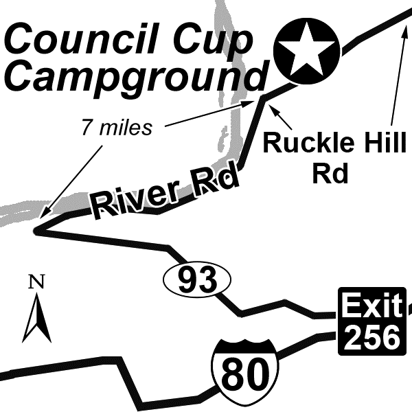 Council Cup Campground Passport America Camping & RV Club