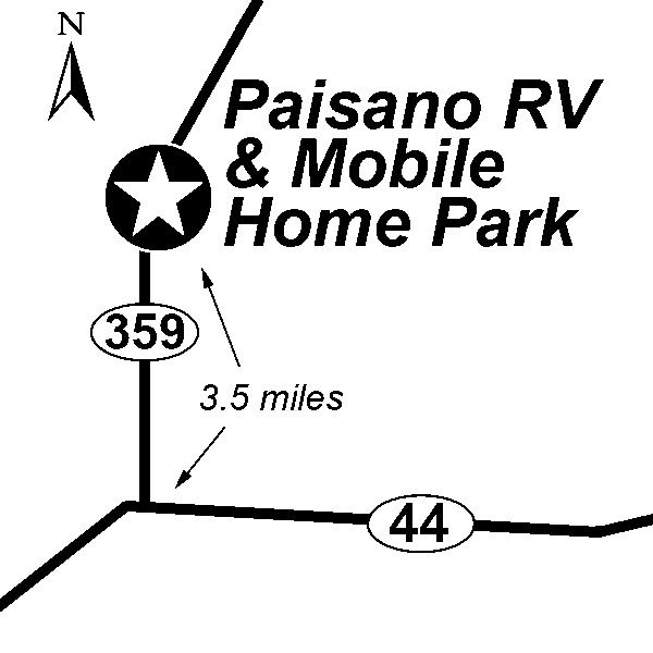 Paisano RV & Mobile Home Park Passport America Camping & RV Club