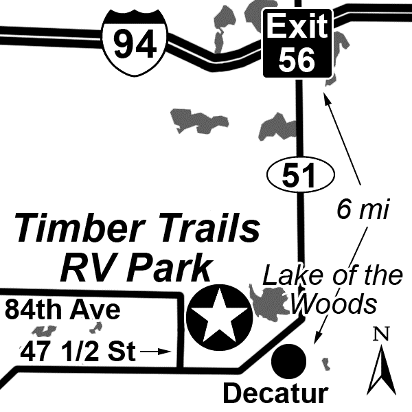 Timber Trails RV Park Passport America Camping & RV Club
