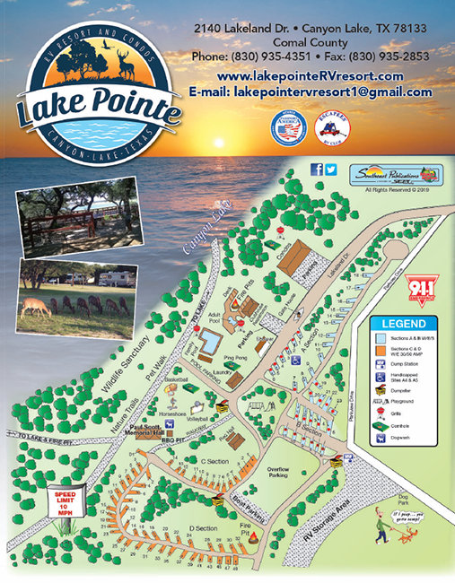 Lake Pointe Resort Passport America Camping & RV Club