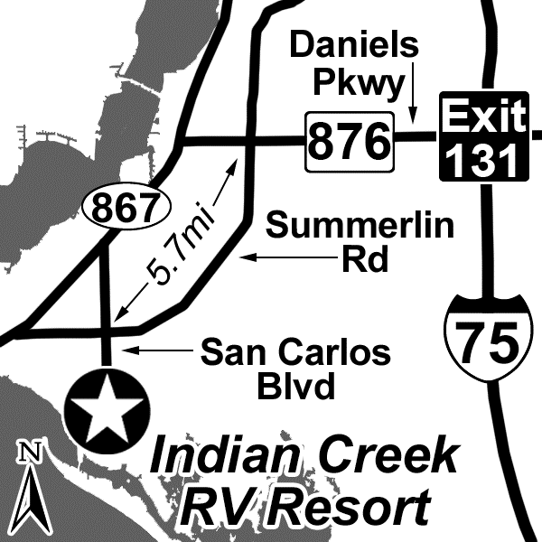 Indian Creek RV Resort, A Sun RV Resort.