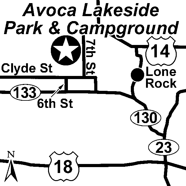 Avoca Lakeside Park & Campground Passport America Camping & RV Club