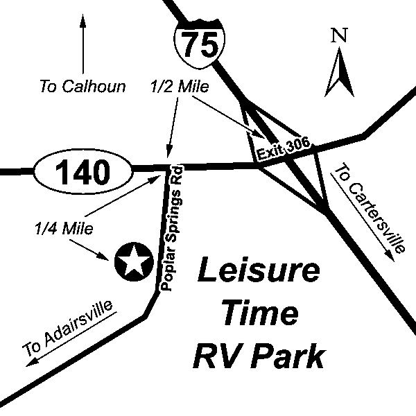 Leisure Time RV Park Passport America Camping & RV Club
