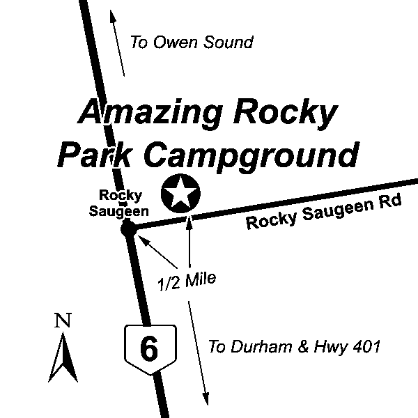 Rocky Gap State Park Campground - 2948 Map