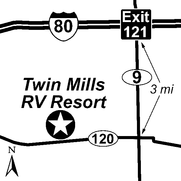 Twin Mills RV Resort Passport America Camping & RV Club