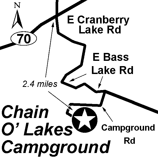 Chain O'Lakes Campground Passport America Camping & RV Club